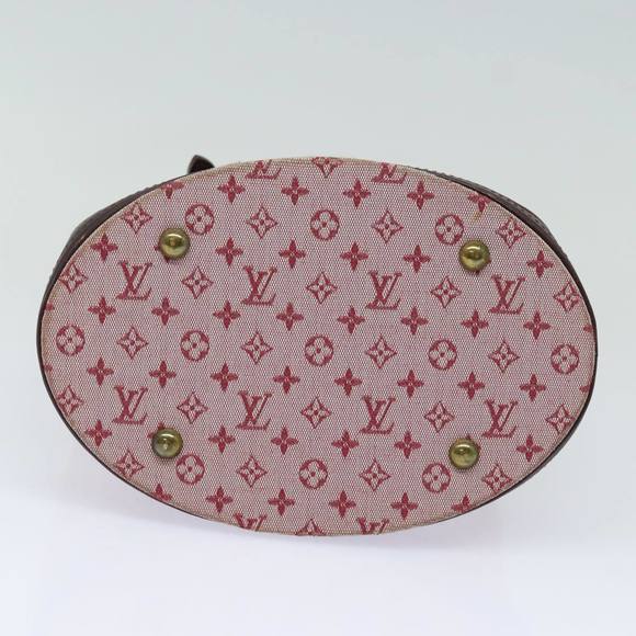 LOUIS VUITTON Monogram Mini Bucket PM Shoulder Bag Cherry LV Auth 81296 - Picture 5 of 16